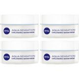 Nivea Aqua Sensation Salatalık Özlü Canlandırıcı Bakım Kremi x 4 Adet