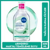 Nivea Arındırıcı Micellar Makyaj Temizleme Suyu 400 ml (Yağlı ve Karma Cilt)