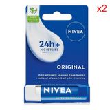 Nivea Bakım Yapan Dudak Bakım Kremi Orginal 4,8 gr 2 Adet