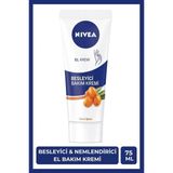 Nıvea Besleyici El Bakım Kremi 75Ml, Nemlendirici, E Vitamini, Yapışkan His Bırakmaz, Yumuşak Cilt Hissi