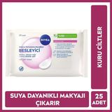 Nivea Besleyici Makyaj Temizleme Mendili 25 Adet (Yüz, Göz ve Kuru Ciltler İçin)