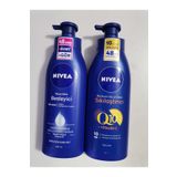 NIVEA Besleyici Vücut Sütü 400Ml Ve Q10 Sıkılaştırıcı Vücut Sütü 400 Ml