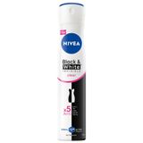 Nivea Black and White Invisible Clear 200 ml Kadın Sprey Deodorant