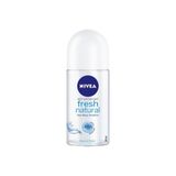 Nivea Black White Fresh Natural 6x50 ml Kadın Roll-On