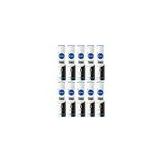 Nivea Black White Invisible 10x150 ml İpeksi Pürüzsüzlük Kadın Deodorant