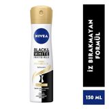 Nivea Black&White İpeksi Pürüzsüzlük 150 ml Kadın Sprey Deodorant