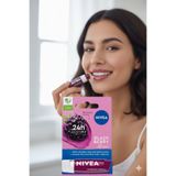 NIVEA Böğürtlen Renkli Dudak Bakım Kremi 4.8gr, Nemlendirici BALM