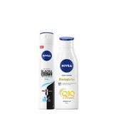 Nivea B&W Pure Kadın Deo Sprey 200 ml + Q10 Sıkılaştırıcı Vücut Losyonu 250 ml