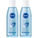 NIVEA Canlandırıcı Tonik 200ml, Nemlendirici, Lotus Çiçeği, Cildi Kurutmadan Temizler, Normal ve Karma Cilt Tipleri (2 paketi)
