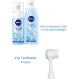Nivea Canlandırıcı Yüz Yıkama Köpüğü+Canlandırıcı Tonik+Yüz Temizleme Fırçası