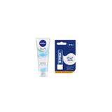 NIVEA Care Dudak Bakım Kremi 4,8 gr ve Soft El Kremi 75 ml Set