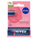 Nivea Caring Beauty Rose SPF30 4.8 gr Dudak Bakım Kremi