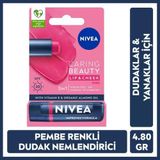 Nivea Caring Beauty SPF30 4.8 gr Pink Dudak Bakım Kremi
