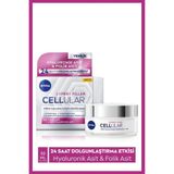 Nivea Cellular Expert Filler 50 ml SPF15 Hyaluronik Asit Yoğun Yaşlanma Karşıtı Gündüz Bakım Yüz Kremi