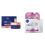 NIVEA Cellular Expert Lift Gelişmiş Yaşlanma Karşıtı Gece Yüz Kremi 50 ml + Nivea Hyaluron Cellular Fıller, Sıkılaştırıcı Yaşlanma Karşıtı Gündüz Kremi Spf 30 50 Ml
