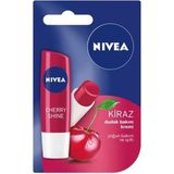 Nivea Cherry Shine Dudak Bakım Kremi 4,8 Gram Kiraz Kokusuyla Doğal Görünüm Sağlar
