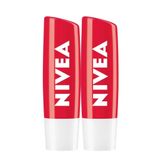 Nivea Çilek Dudak Bakım Kremi,24 Saat Nem,Dudak Bakımı,Hafif Kırmızı Işıltı,4,8grx2Adet