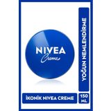 Nivea Creme 150ml, Bakım Yapan Koruma, Uzun Süreli Yoğun Nemlendirici, El Yüz Ve Vücut, Yumuşak Cilt