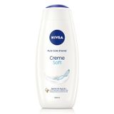 NIVEA Creme Soft Kremsi Dokunuş Banyo ve Duş Jeli 500 ml, Pro-Vitamin,Badem Yağı, Nemlendirme + NIVEA Kadın Sprey Deodorant Fresh Natural 150 ml