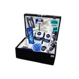 Nivea Damat Nişan Bohça Seti Erkek Bakım Seti Erkek Bohçası Sabmar Damat Çeyiz Sandığı Siyah 2022023tk