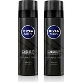 Nivea Deep Dımensıon 2x200 ml Tıraş Jeli