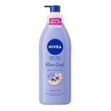 NIVEA Değerli Yağlar İçeren Vücut Losyonu Kiraz Çiçeği & Jojoba Yağı, 400 ml + NIVEA Kadın Sprey Deodorant Fresh Natural 150 ml