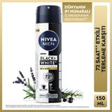 Nivea Deodorant 150 ml Men İnvisible B&W Power Epıc Nıght