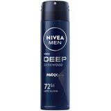 Nivea Deodorant Deep Darkwood Dimension Erkek 150 Ml