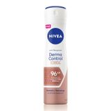 NIVEA Derma Control Clinical Kadın Sprey Deodorant 150ml,96 Saat Üstün Koruma,DermaDry Technology ile Ekstra Kuruluk + NIVEA Q10 Sıkılaştırıcı Vücut Losyonu 400 ml
