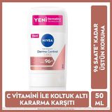 Nivea Derma Control Clinical Stick Deodorant 50 ml C Vitamini ile Koltuk Altı Kararma Karşıtı