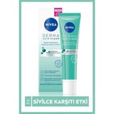 Nivea Derma Skin Clear 40 ml Gece Arındırıcı Krem Kuru Ciltler için AHA ve Salisilik Asit İçerir