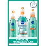 NIVEA Derma Skin Clear Karşıtı Yüz Temizleme Jeli 150ml, Makyaj Temizleme Suyu 400ml Ve Tonik200ml