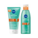 Nivea Derma Skin Clear Sivilce Karşıtı 150 ml Yüz Temizleyici Peeling ve Derma Skin Clear Sivilce Karşıtı 200 ml Tonik
