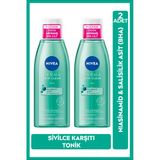 Nivea Derma Skin Clear Tonik 200 Ml 2 Adet