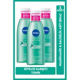 Nivea Derma Skin Clear Tonik 200 Ml 3 Adet