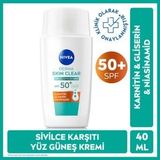 Nivea Derma Skin Günlük SPF50 UV Fluid Krem 40 ml