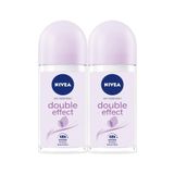 Nivea Double Effect 2x50 ml Kadın Deodorant Roll-On