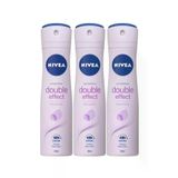 Nivea Double Effect Deo Sprey 150 Ml X 3