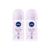 NIVEA Double Effect Kadın Deodorant Roll-on 50 Ml 2'li Set