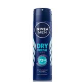 Nivea Dry Fresh Antiperspirant Ter Önleyici Leke Yapmayan Erkek Sprey Deodorant 150 ml
