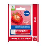 NIVEA Dudak Bakım Kremi 4,8gr - Çilek