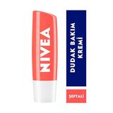 Nivea Dudak Bakım Kremi Ve Dudak Parlatıcısı Şeftali 4, 8Gr, 24 Saat Nem, Şeftali Kokusu, Pembe Işıltı