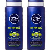 Nivea Duş Jeli 500 mlenergy x 2 Adet