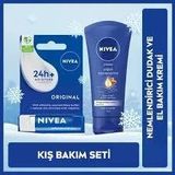 Nivea El Kremi 75 Ml + Moisture Lip Balm - Avantaj Paketi