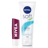Nivea El Kremi 75ml, Dudak Bakım Nemlendirici Böğürtlen 4,8 gr