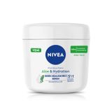 NIVEA El ve Vücut Bakım Kremi Aloe Vera 400ml, Derin Nemlendirici Serum, Normal ve Kuru Cilt
