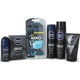 Nivea Erkek Bakım Seti Normal Cilt Tipine Uygun Derin Temizlik İçerikli 5 Parça Set
