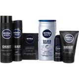 Nivea Erkek Bakım Seti Normal Ciltler İçin Derin Temizlik ve Bakım Ürünleri 250 ml Duş Jeli