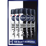 Nivea Erkek Deodorant Black&White Original 150 Ml 5 Adet