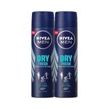Nivea Erkek Deodorant Dry Fresh 150 Ml 2 Adet